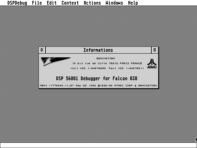 Atari Falcon030 Toolkit atari screenshot