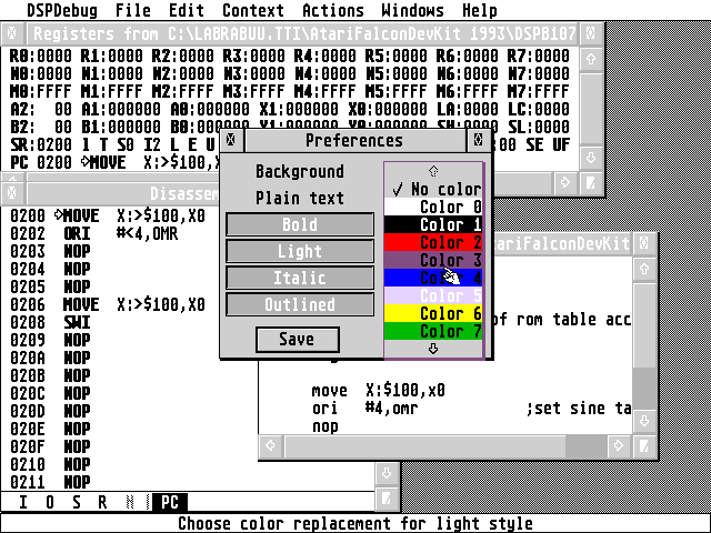 Atari Falcon030 Toolkit