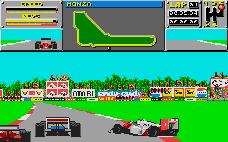 Atari Grand Prix atari screenshot