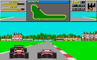 Atari Grand Prix atari screenshot