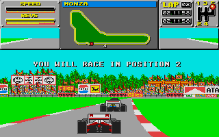 Atari Grand Prix atari screenshot