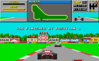 Atari Grand Prix atari screenshot