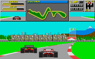 Atari Grand Prix atari screenshot