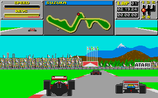 Atari Grand Prix atari screenshot