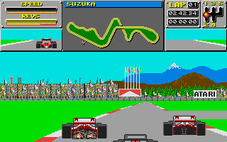 Atari Grand Prix atari screenshot