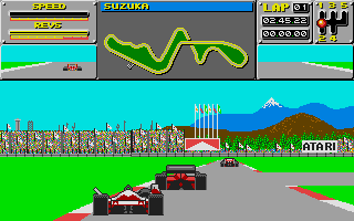 Atari Grand Prix atari screenshot