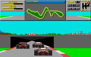 Atari Grand Prix atari screenshot