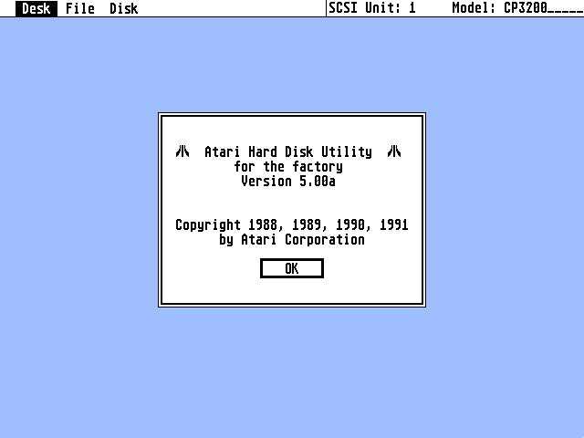 Atari Hard Disk Driver (AHDI)