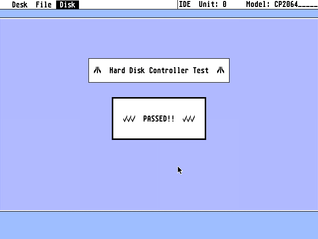 Atari Hard Disk Driver (AHDI) atari screenshot