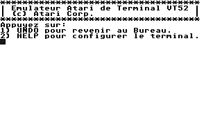 Atari MEGA and ST Language Disk Rev. D atari screenshot