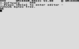 Atari MEGA and ST Language Disk (Omikron) atari screenshot