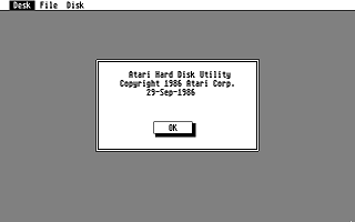 Atari SH Boot Disk