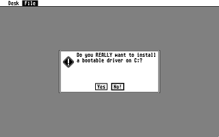 Atari SH Boot Disk atari screenshot