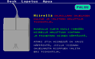 Atari ST Esittelyohjelma atari screenshot