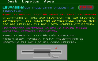 Atari ST Esittelyohjelma atari screenshot