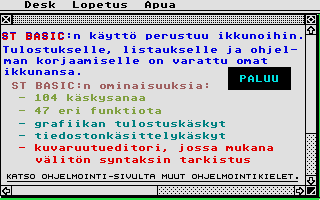 Atari ST Esittelyohjelma atari screenshot