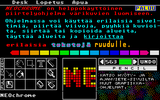 Atari ST Esittelyohjelma atari screenshot