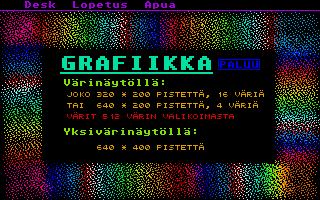 Atari ST Esittelyohjelma atari screenshot
