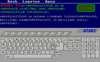 Atari ST Esittelyohjelma atari screenshot