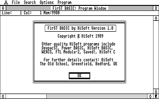 Atari ST Language Disk atari screenshot