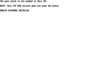Atari STe Language Disk Rev. B — screenshot 1
