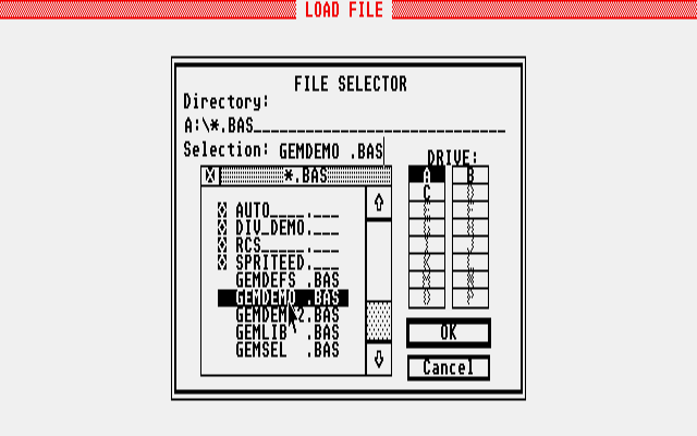 Atari STe Language Disk Rev. B (Omikron) atari screenshot