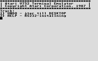 Atari STe Language Disk Rev. A — screenshot 1