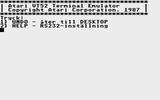 Atari STe Language Disk Rev. B atari screenshot