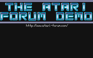 Atari Forum Demo — screenshot 1