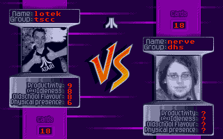 Atariscne Card Battle Ex Plus Alpha atari screenshot