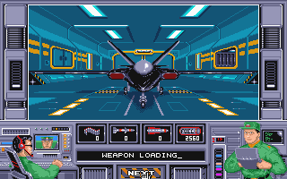 ATF II - Advanced Tactical Fighter II atari screenshot