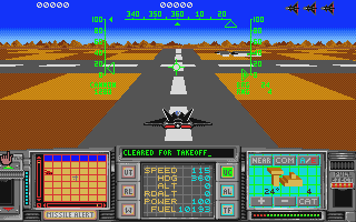 ATF II - Advanced Tactical Fighter II atari screenshot