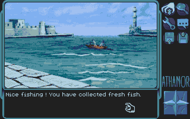 Athanor II - La Légende des Hommes-Oiseaux  / The Legend of The Birdmen atari screenshot