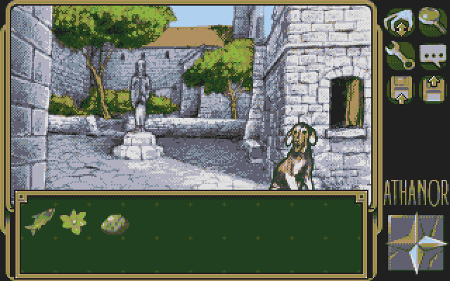 Athanor II - La Légende des Hommes-Oiseaux  / The Legend of The Birdmen atari screenshot