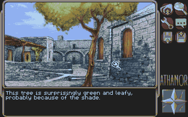 Athanor II - La Légende des Hommes-Oiseaux  / The Legend of The Birdmen atari screenshot