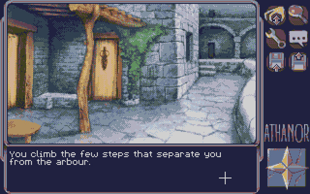 Athanor II - La Légende des Hommes-Oiseaux  / The Legend of The Birdmen atari screenshot