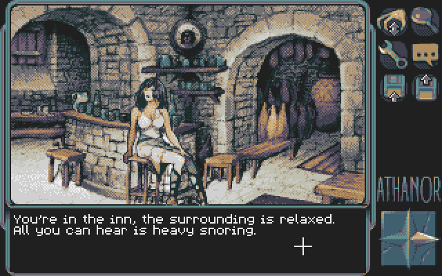 Athanor II - La Légende des Hommes-Oiseaux  / The Legend of The Birdmen atari screenshot