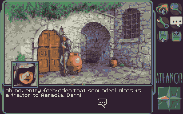 Athanor II - La Légende des Hommes-Oiseaux  / The Legend of The Birdmen atari screenshot