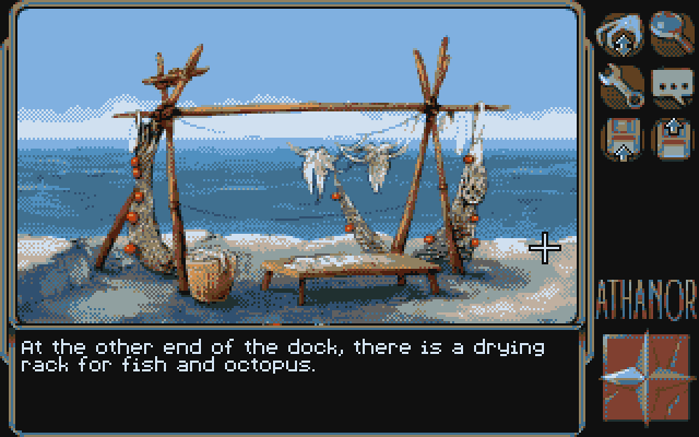 Athanor II - La Légende des Hommes-Oiseaux  / The Legend of The Birdmen atari screenshot