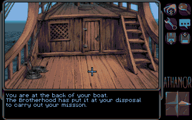 Athanor II - La Légende des Hommes-Oiseaux  / The Legend of The Birdmen atari screenshot