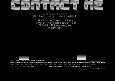Atlantic Demo atari screenshot
