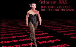 Atlantis BBS Intro atari screenshot