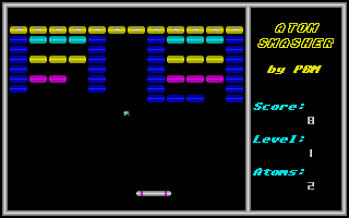 Atom Smasher atari screenshot