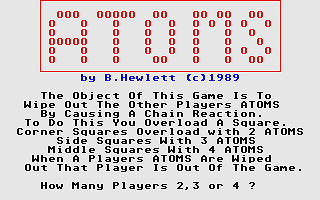 Atoms — screenshot 1