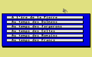 Au Temps Jadis atari screenshot