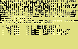 Au Temps Jadis atari screenshot