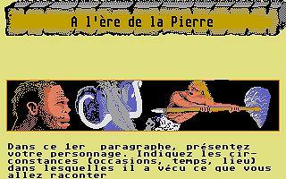 Au Temps Jadis atari screenshot