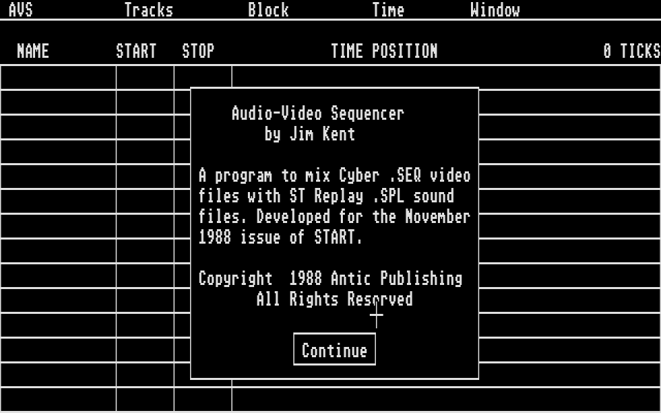 Audio-Video Sequencer — screenshot 1