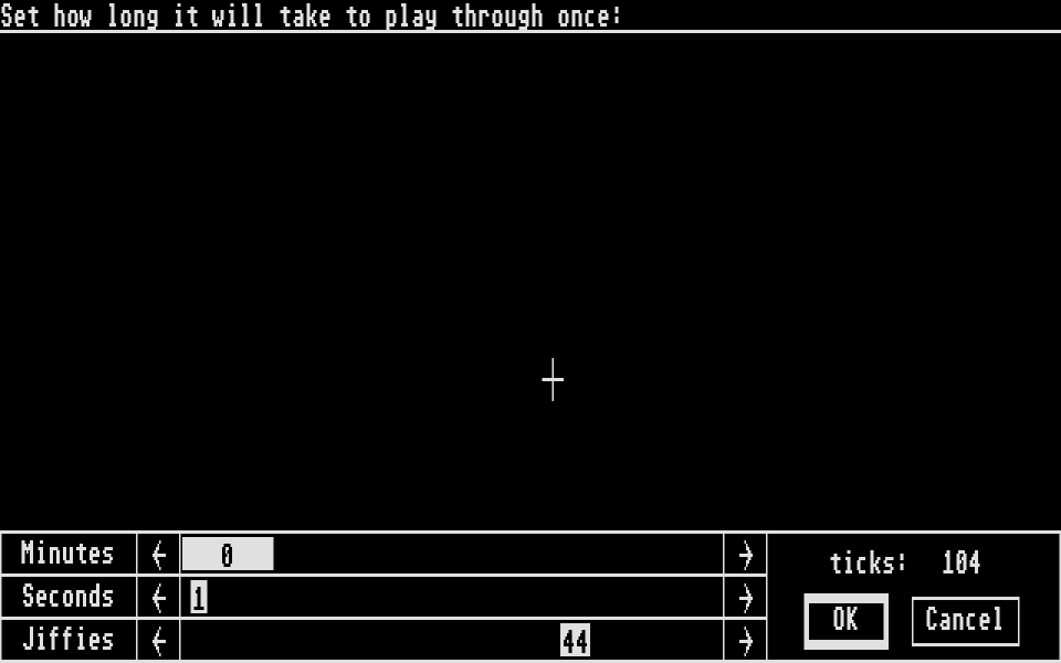 Audio-Video Sequencer atari screenshot
