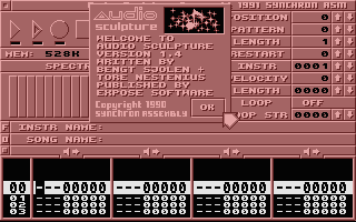 Audio Sculpture atari screenshot